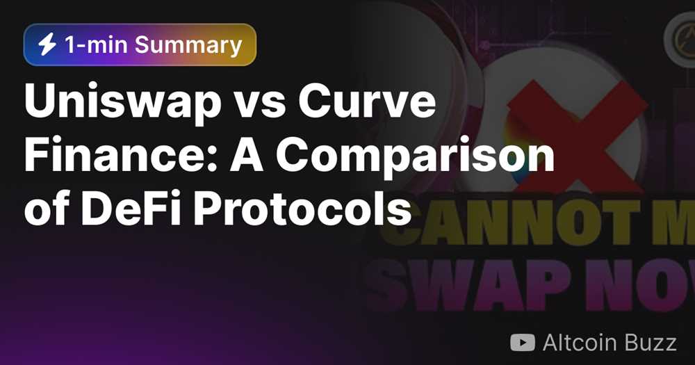 Comparative Analysis of 1inch and Curve Finance