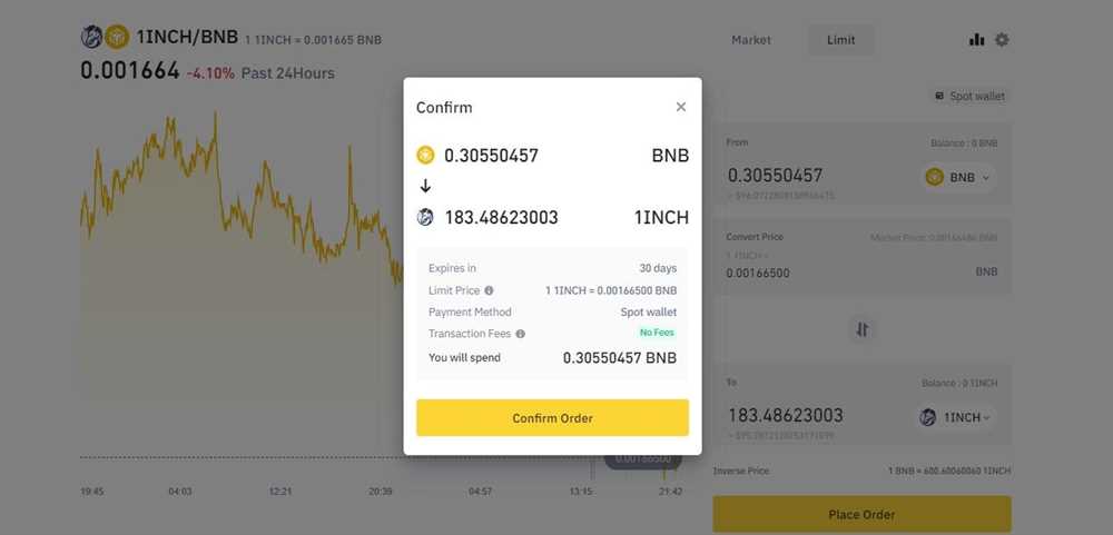 1. Log in to your Binance account