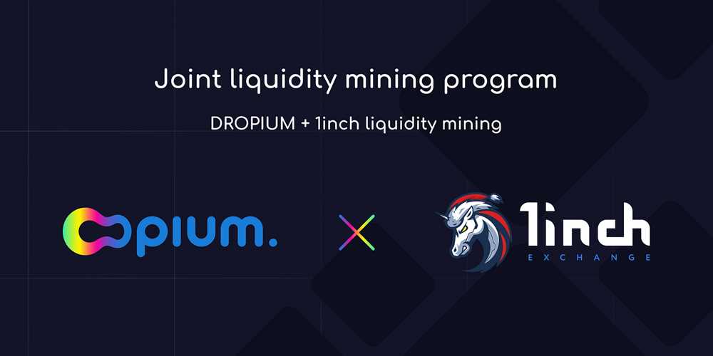 Exploring the Liquidity Mining Opportunities on 1inch Crypto