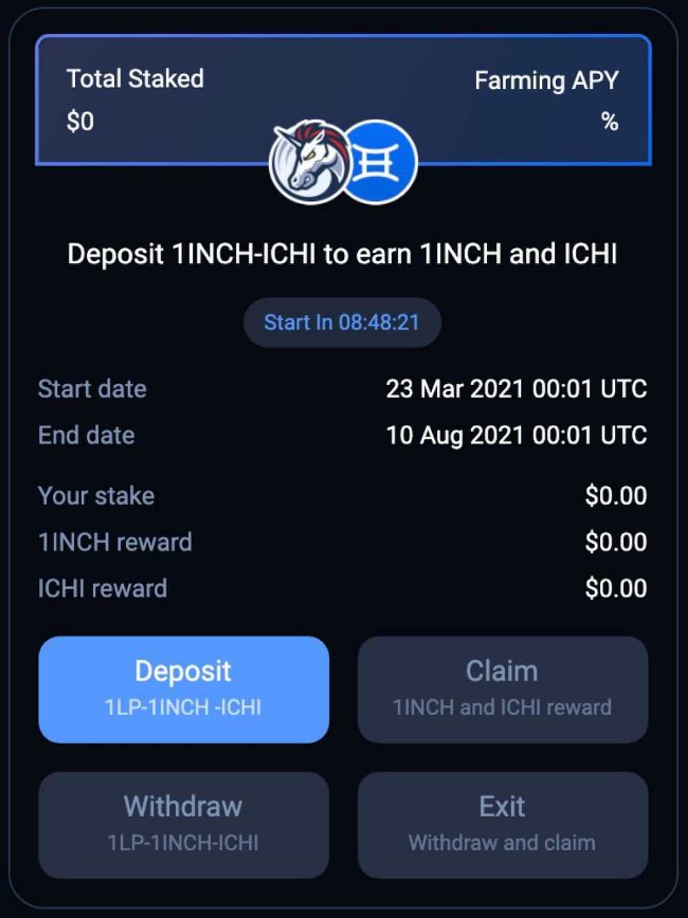 How to earn passive income with 1inch liquidity mining on Arbitrum